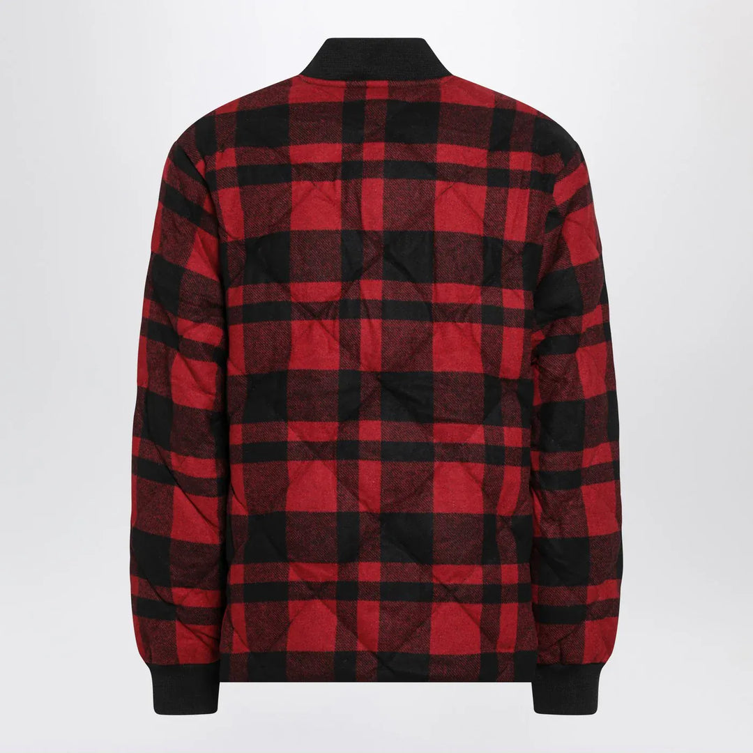 Polo Ralph Lauren - Red and black quilted check bomber Brand Coats &amp; Jackets
