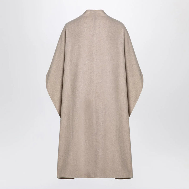 the garment - Beige wool-blend cape Brand Coats &amp; Jackets TU