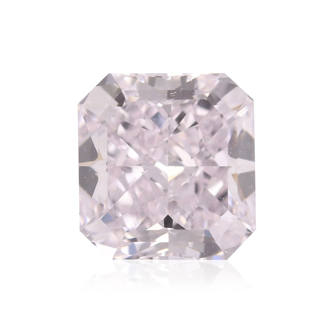 1.37 Carat Very Light Pink Radiant Diamond VS1 GIA Brand Color Diamond