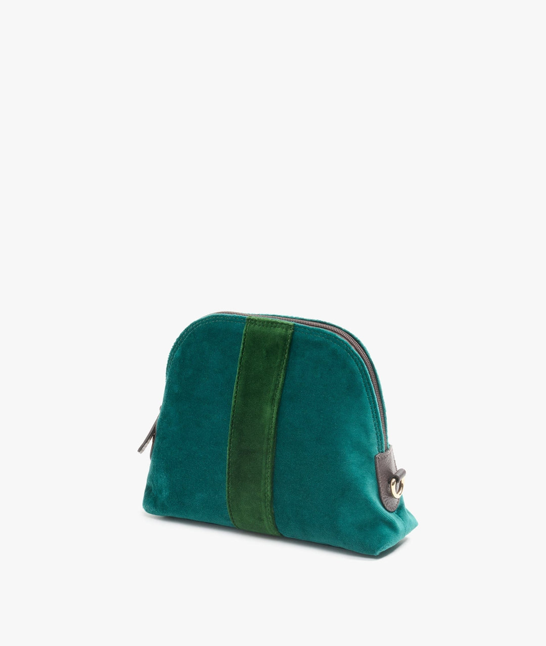 My Style Bags Cosmetic & Toiletry Bags My Style Bags Twin Velvet Makeup Bag in Green for Women Brand