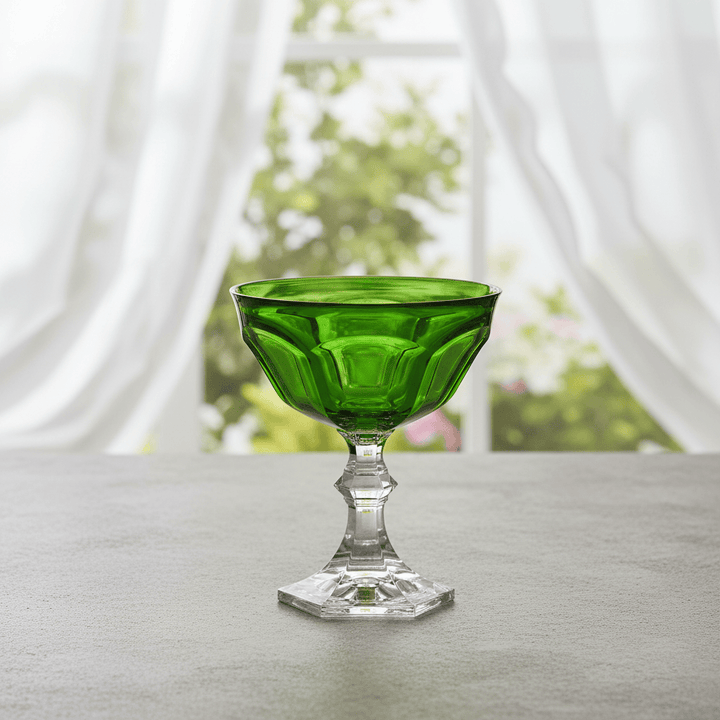 Mario Luca Giusti Dessert Cup Set of 2 Green Brand Dessert Cup