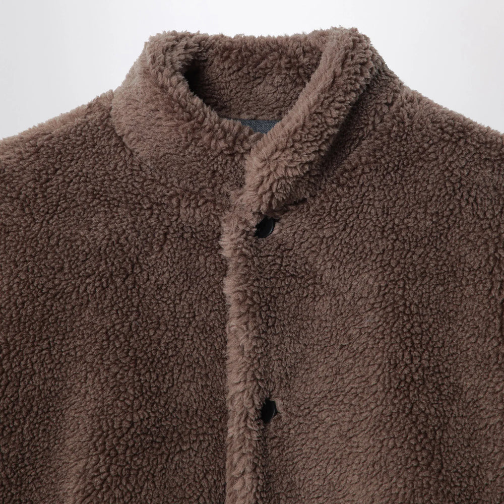 Douuod - Brown teddy-effect jacket Brand