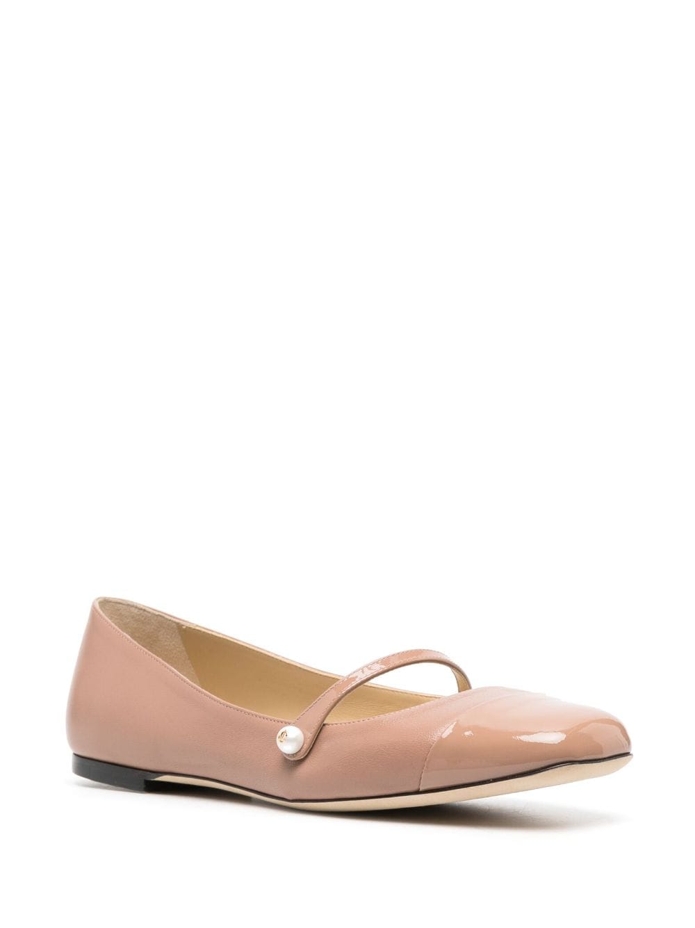 Jimmy Choo Flat Shoes 37.5 Jimmy Choo Flat shoes Powder Jimmy Choo Flat shoes Powder Brand