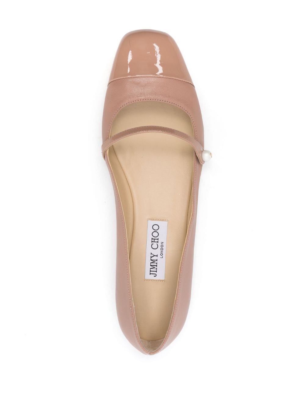 Jimmy Choo Flat Shoes 37.5 Jimmy Choo Flat shoes Powder Jimmy Choo Flat shoes Powder Brand