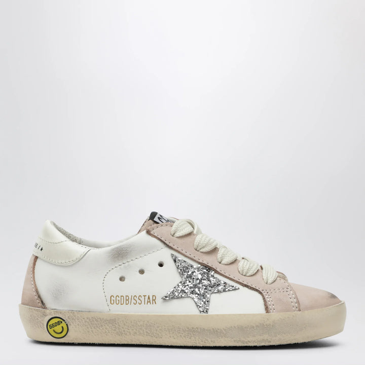 Golden Goose - Super-Star sneakers in white/pink/silver Brand 19