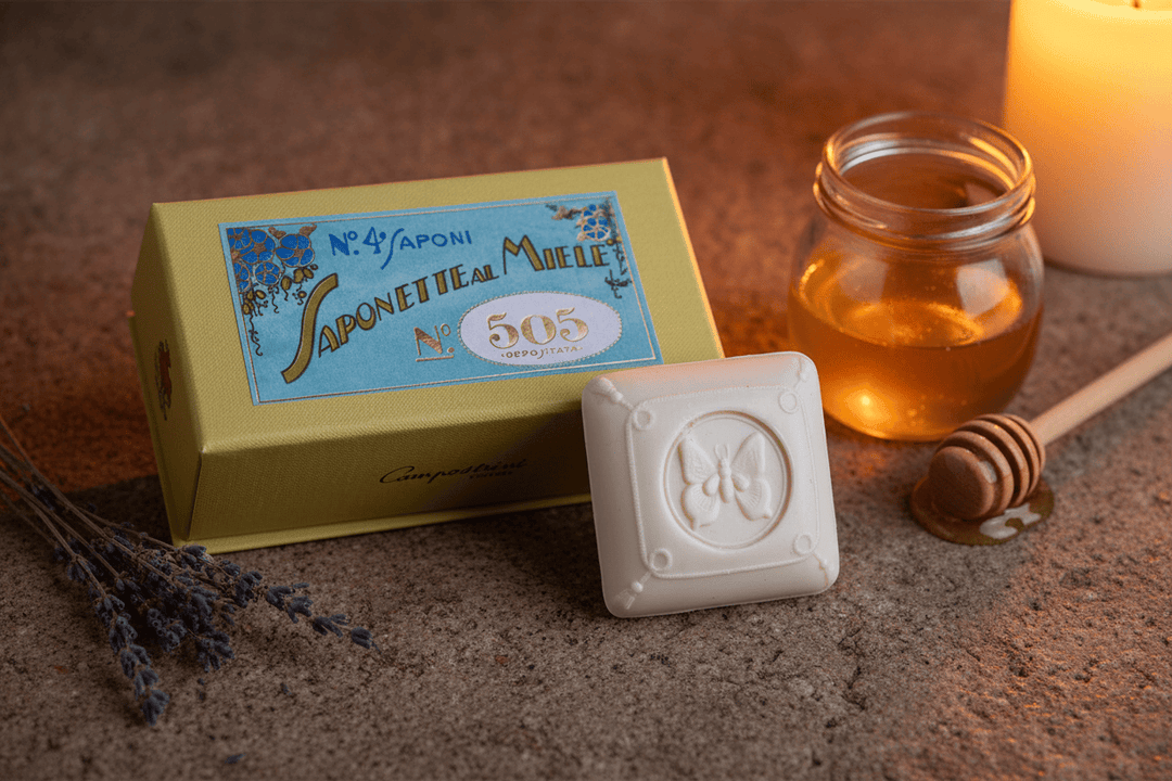 Honey and Bee Pollen Luxury Hand Made 4 Bars of Soap Brand Hand Made Soaps