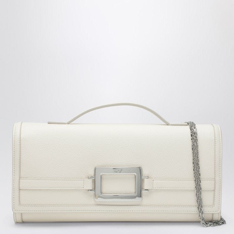 Handbags ROGER VIVIER - Belle Vivier Clutch white - One size Brand