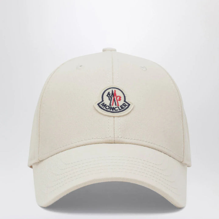 Moncler - Beige baseball cap with logo Brand Hats TU