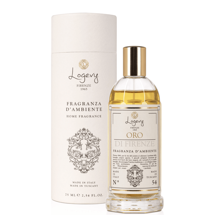 Home Diffuser 75ml Room Spray Logevy Gold of Florence Home Fragrance Brand