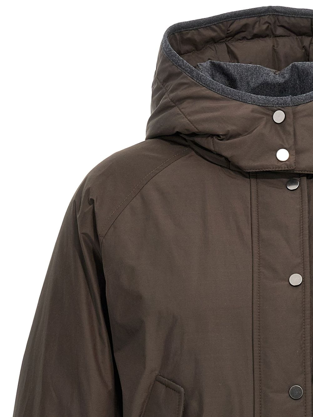 Brunello Cucinelli Jackets Brunello Cucinelli Coats Brown Brunello Cucinelli Coats Brown Brand