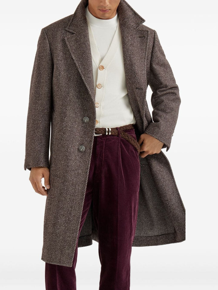 Brunello Cucinelli Jackets Brunello Cucinelli Coats Brown Brunello Cucinelli Coats Brown Brand