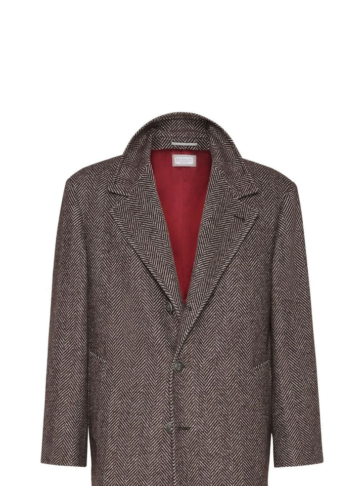 Brunello Cucinelli Jackets Brunello Cucinelli Coats Brown Brunello Cucinelli Coats Brown Brand