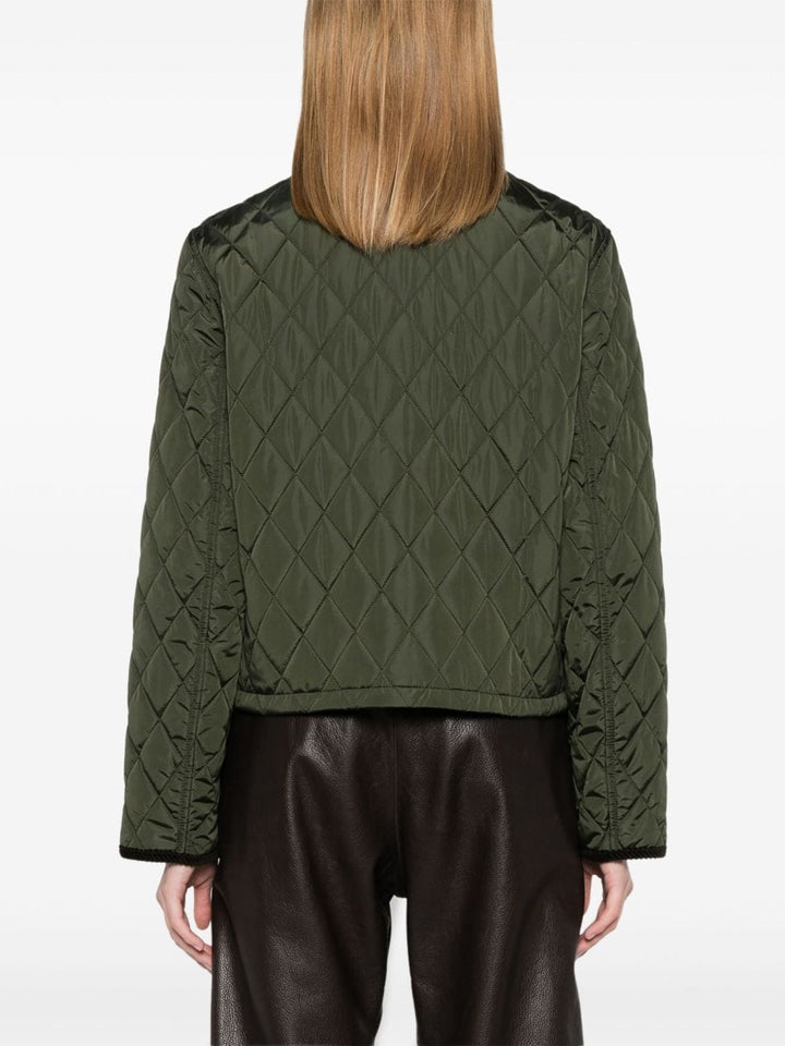Burberry Jackets Burberry Jackets Green Burberry Forest Green Quilted Jacket – Heritage Style | ILG Brand