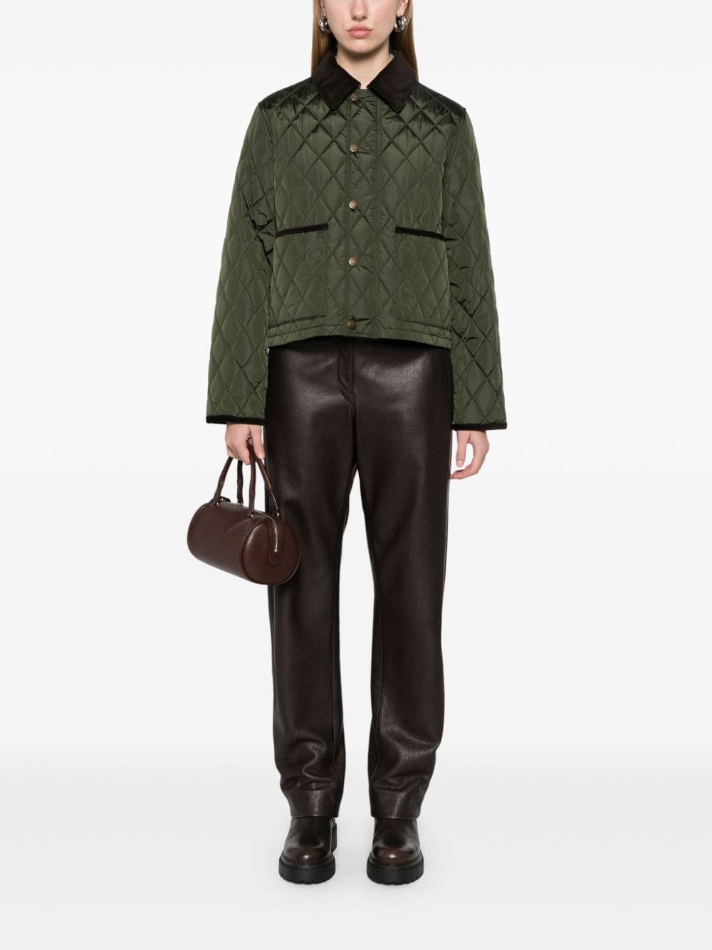 Burberry Jackets Burberry Jackets Green Burberry Forest Green Quilted Jacket – Heritage Style | ILG Brand