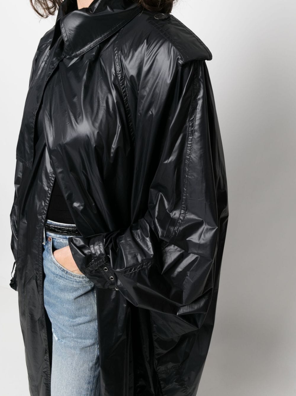 Saint Laurent Jackets 1 Saint Laurent shoulder-pad Oversized Trench Coat Saint Laurent shoulder-pad Oversized Trench Coat Brand