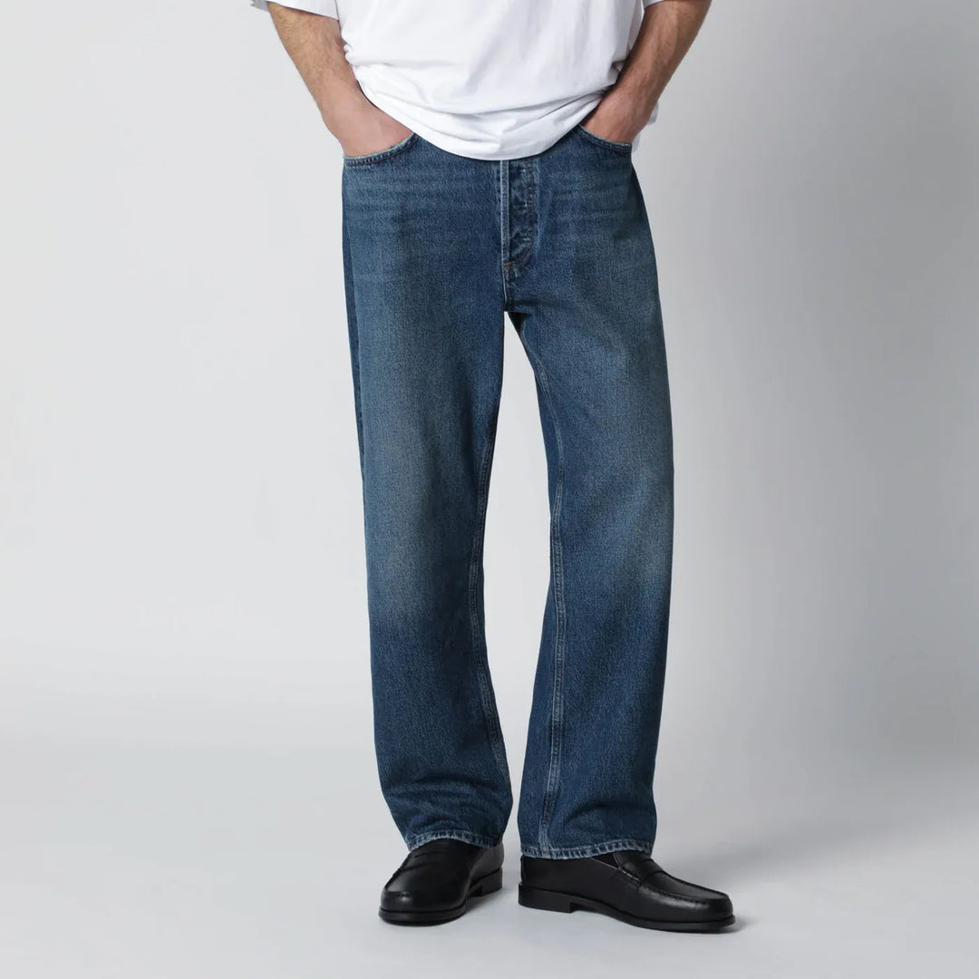 AGOLDE - Blue Publish jeans in regenerated denim Brand Jeans 30