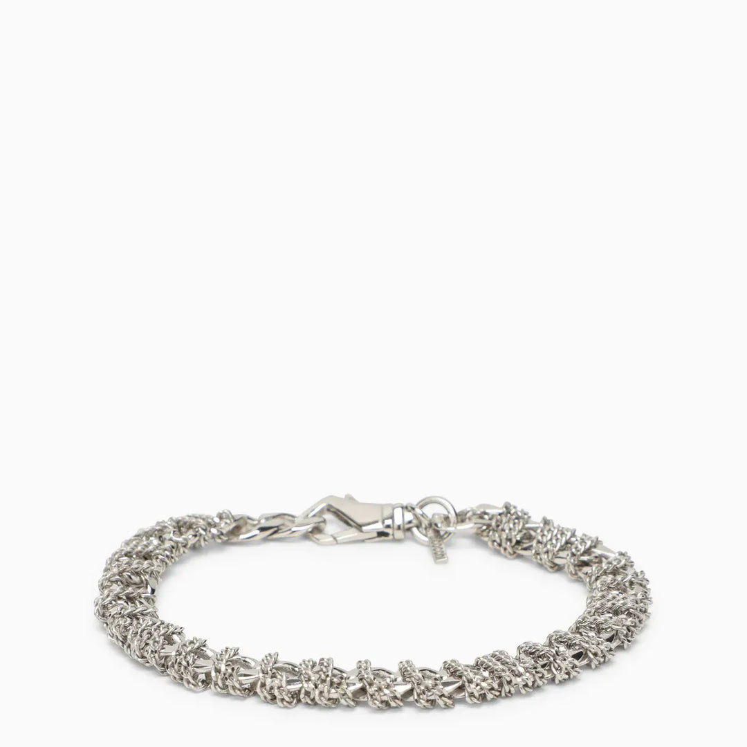 Jewelry M Emanuele Bicocchi - Silver 925 intricate chain bracelet Brand