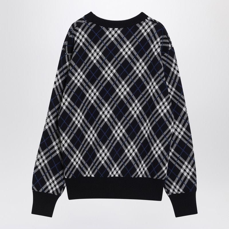 Burberry Knitwear Burberry Check-pattern wool blend sweater Burberry Check-pattern wool blend sweater Brand