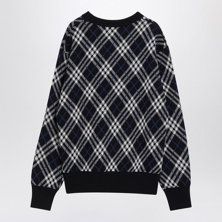 Burberry Knitwear Burberry Check-pattern wool blend sweater Burberry Check-pattern wool blend sweater Brand