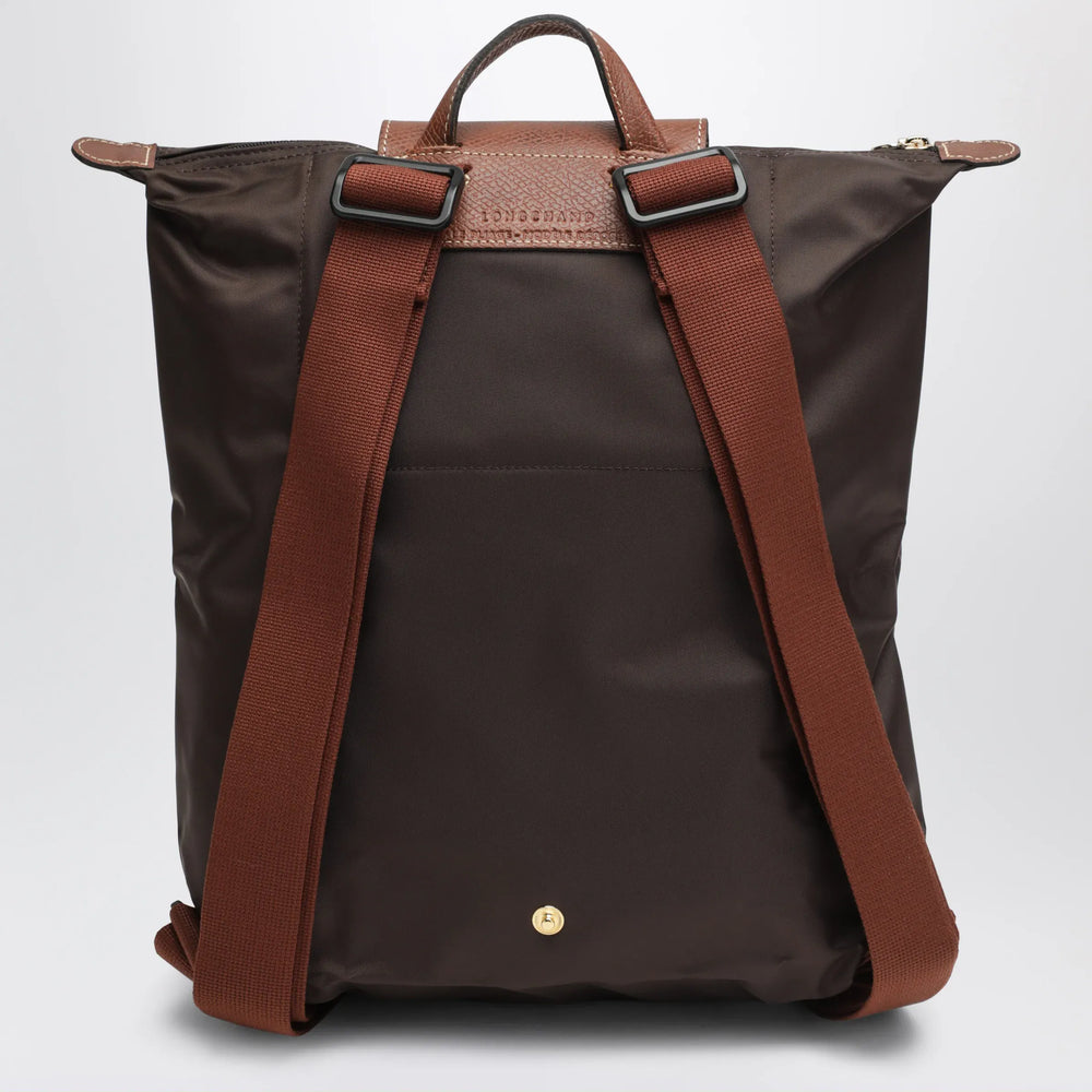 Longchamp - M Le Pliage Original moka backpack Brand U