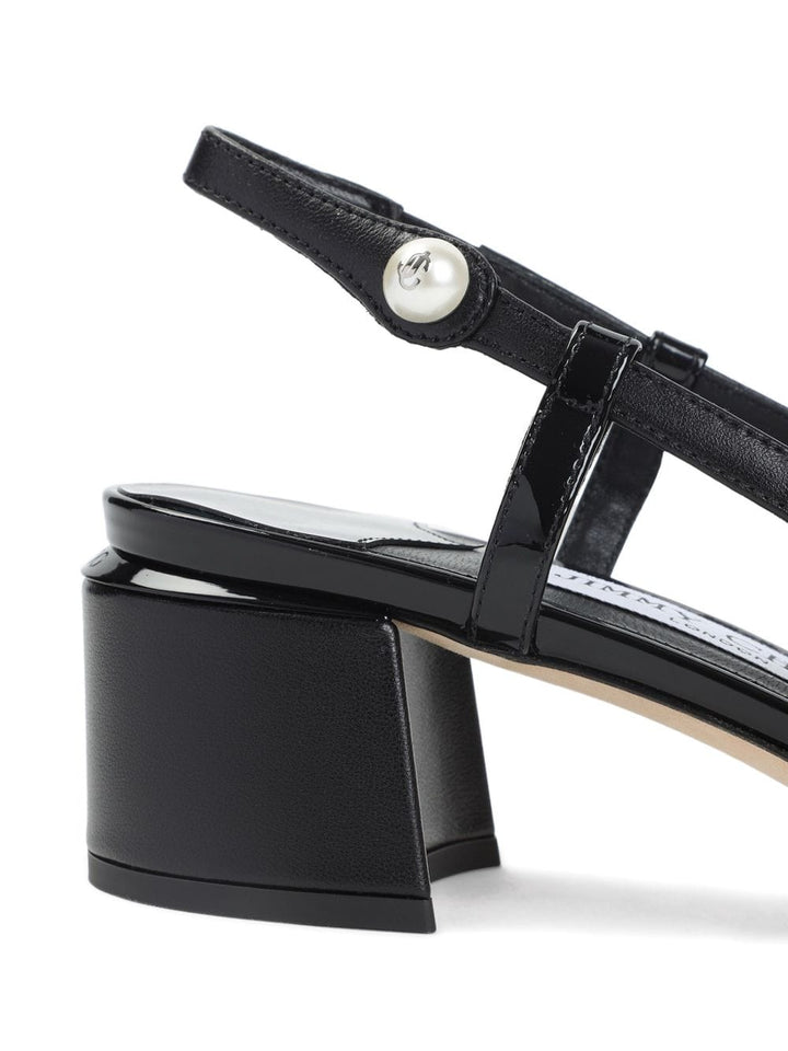 Jimmy Choo Medium Heel Jimmy Choo With Heel Black Jimmy Choo With Heel Black Brand