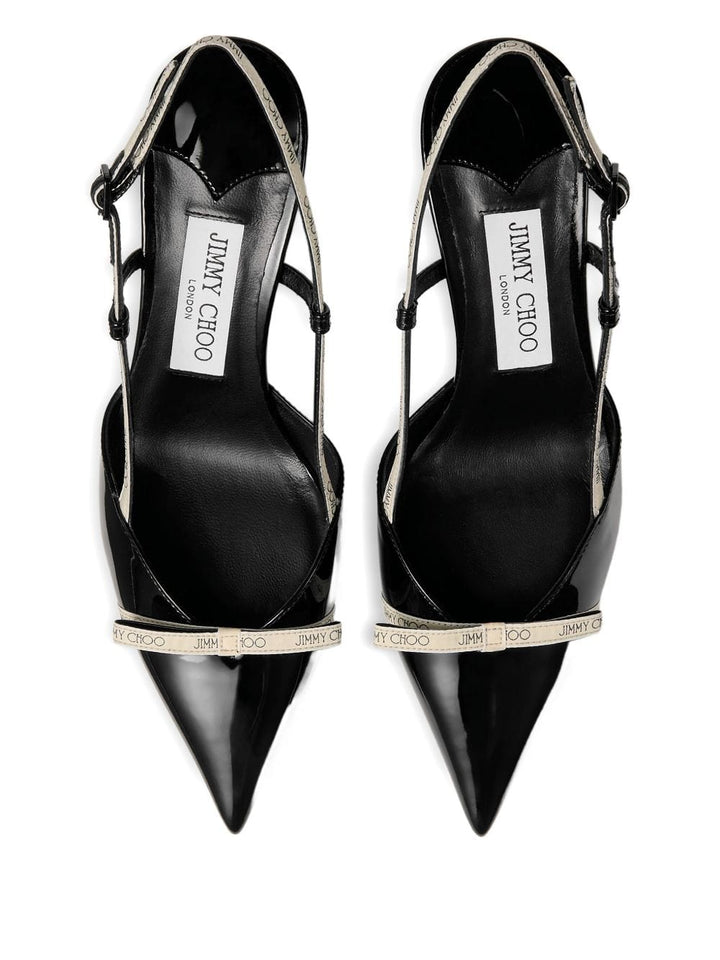 Jimmy Choo Medium Heel Jimmy Choo With Heel Black Jimmy Choo With Heel Black Brand