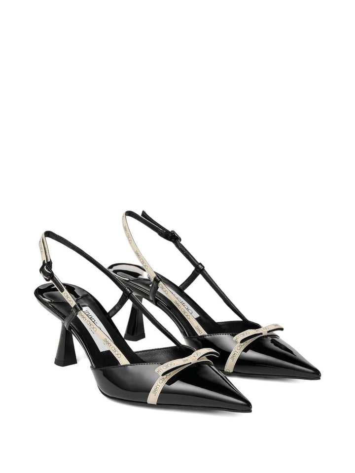 Jimmy Choo Medium Heel Jimmy Choo With Heel Black Jimmy Choo With Heel Black Brand