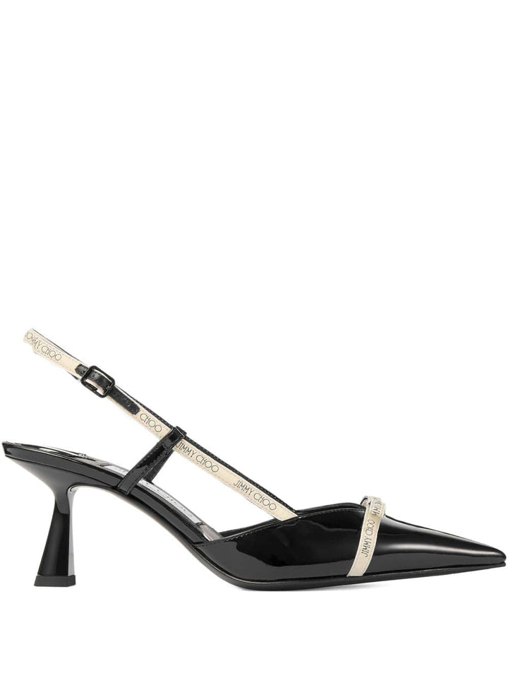 Jimmy Choo Medium Heel Jimmy Choo With Heel Black Jimmy Choo With Heel Black Brand