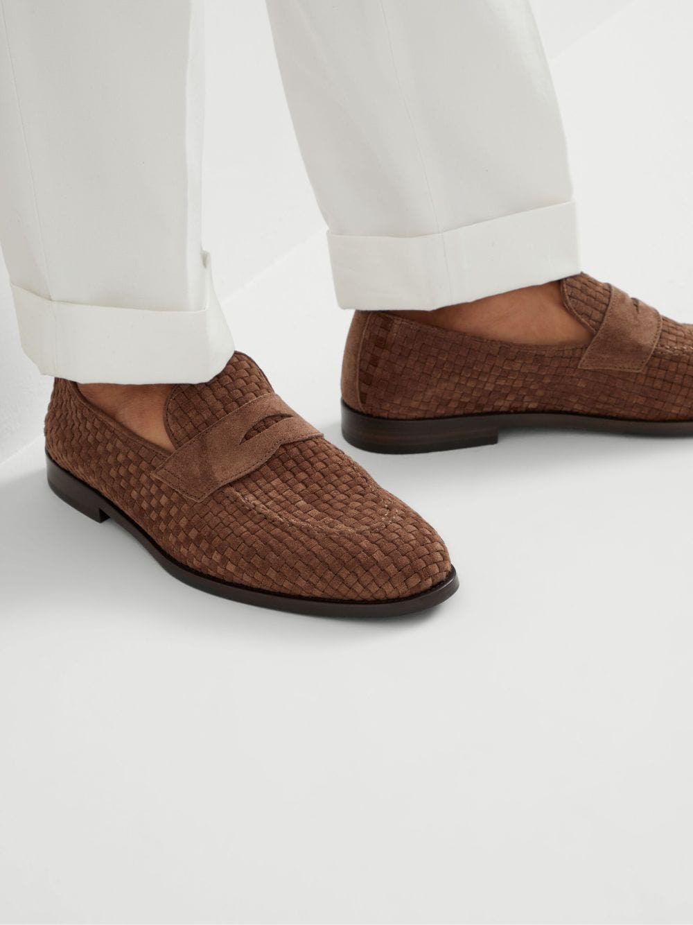 Brunello Cucinelli Moccasins 42 Brunello Cucinelli Flat shoes Brown Brunello Cucinelli Flat shoes Brown Brand