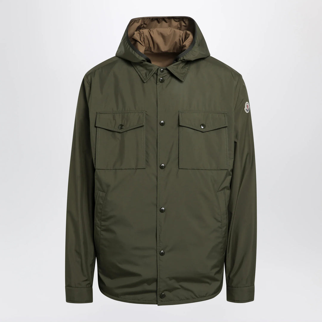 Moncler - Chirano shirt jacket military green Brand 5