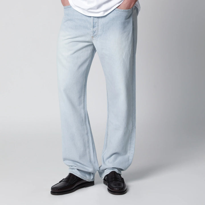 AGOLDE - 90s straight-leg mid-rise jeans in light blue denim Brand Pants 29