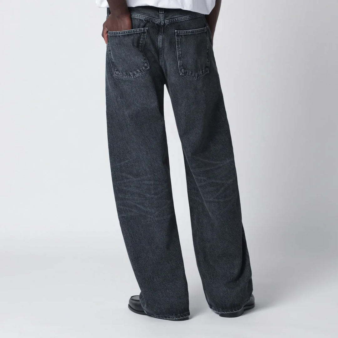 AGOLDE - Dark washed black Afton jeans Brand Pants