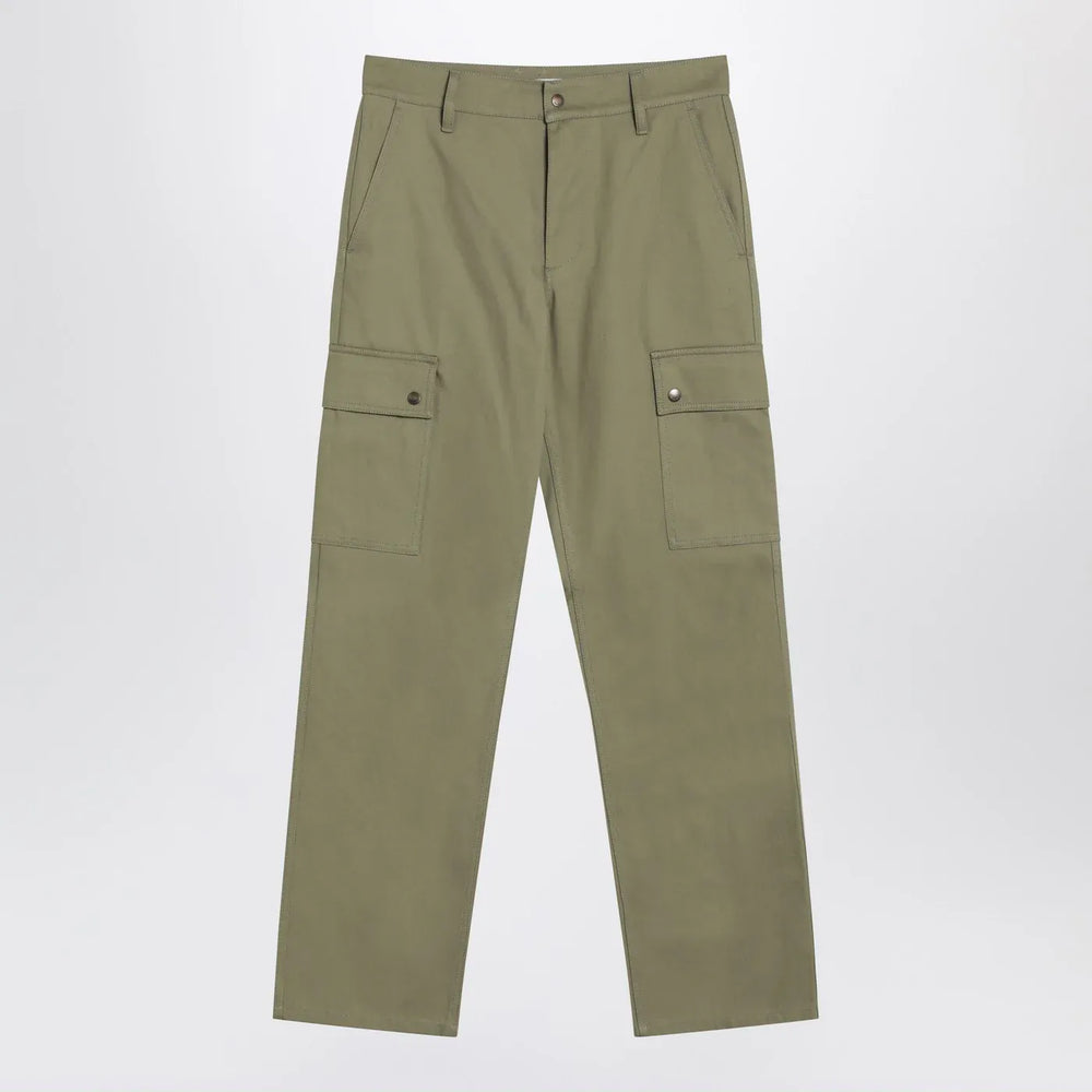 Burberry - Khaki cargo pants Brand Pants 46 IT