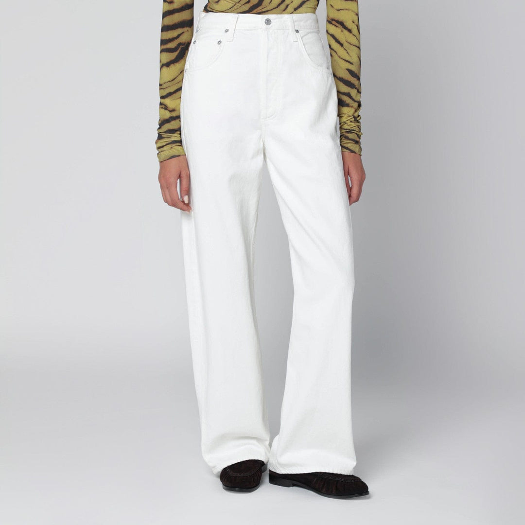 Pants Citizens of Humanity - White Pashmina Ayla baggy jeans Brand