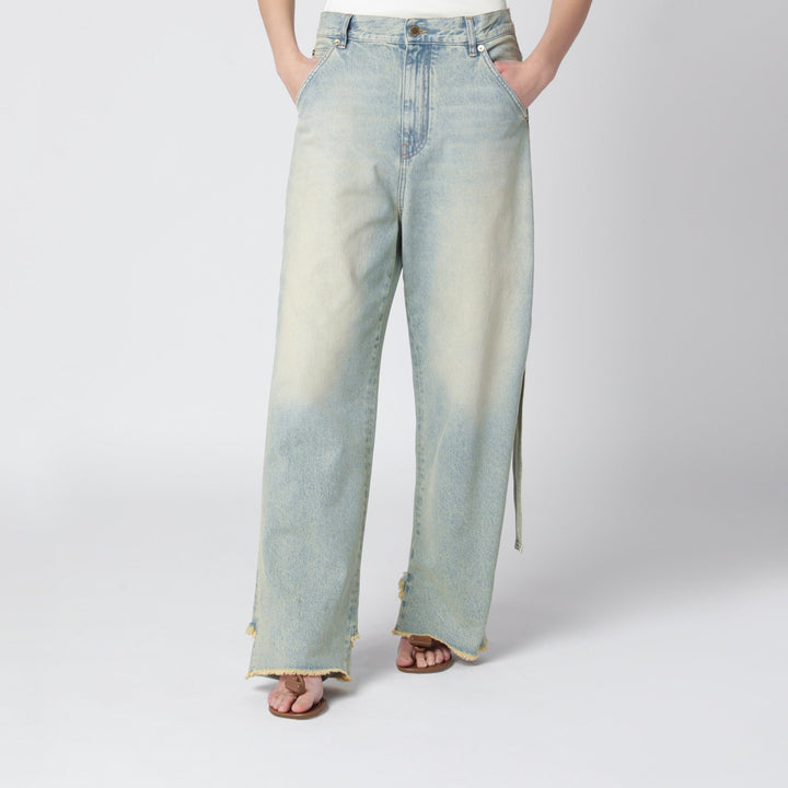 Pants DARKPARK - Light Blue Washed Lisa Jeans Brand