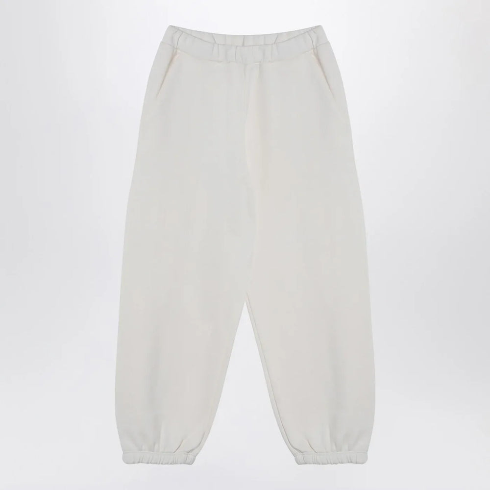 Douuod - Ivory cotton-blend jogging trousers Brand Pants 14
