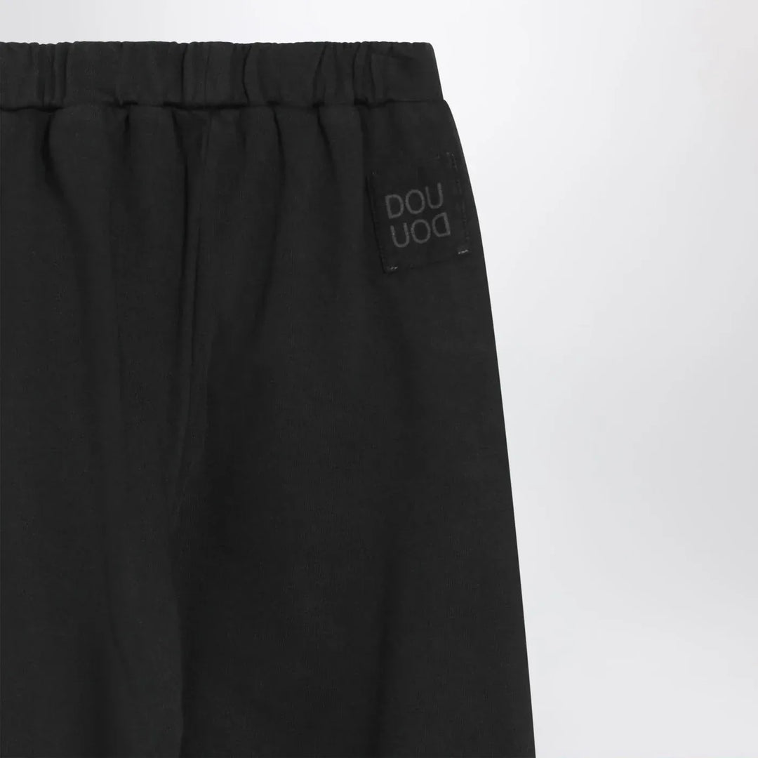 Douuod - Jogging trousers in black cotton Brand Pants 14