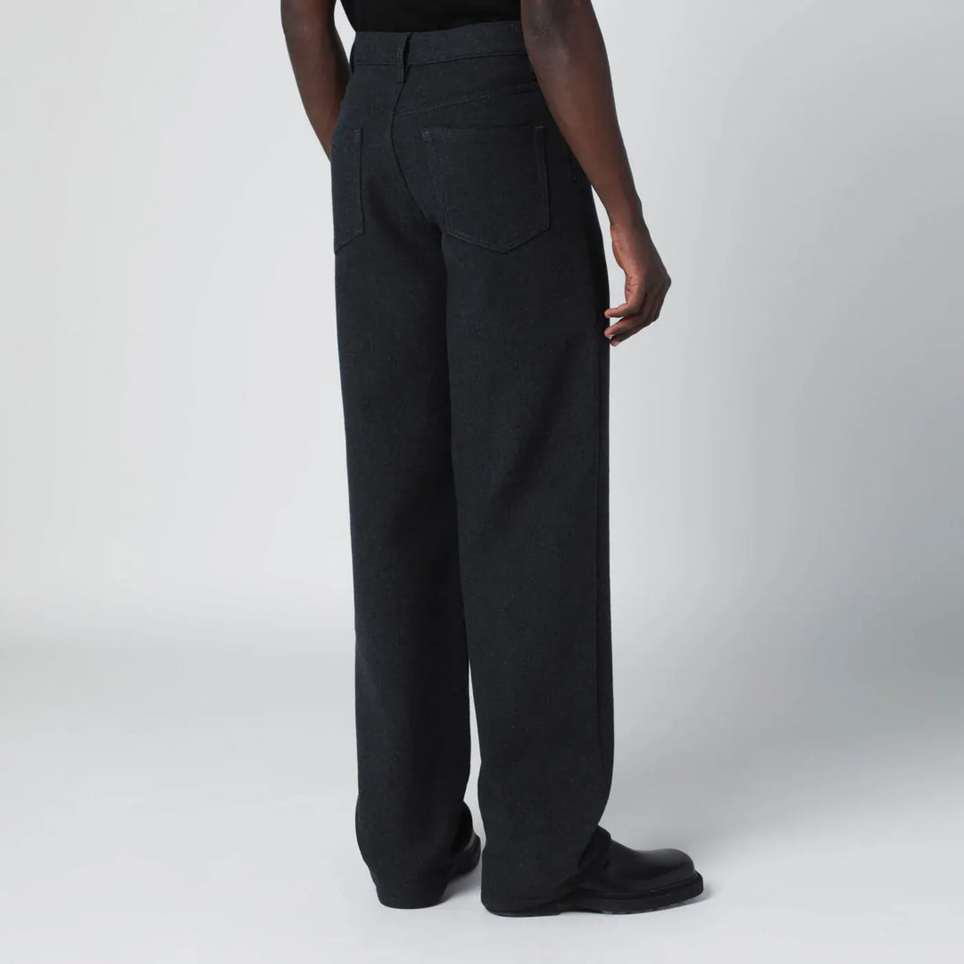 Dries Van Noten - Dark grey straight leg jeans Brand Pants 34