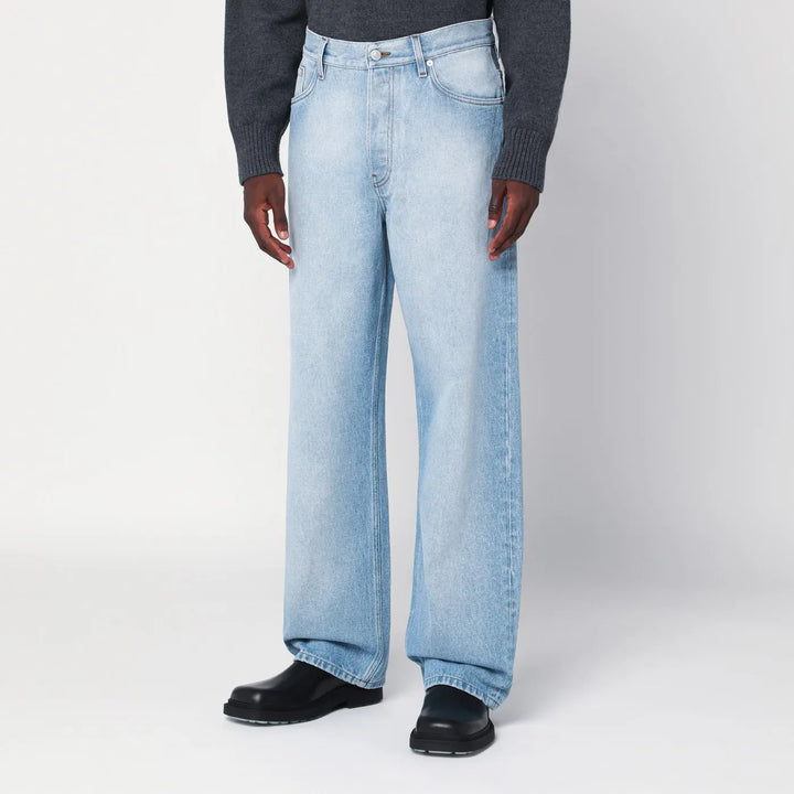 Dries Van Noten - Light blue faded jeans Brand Pants 31