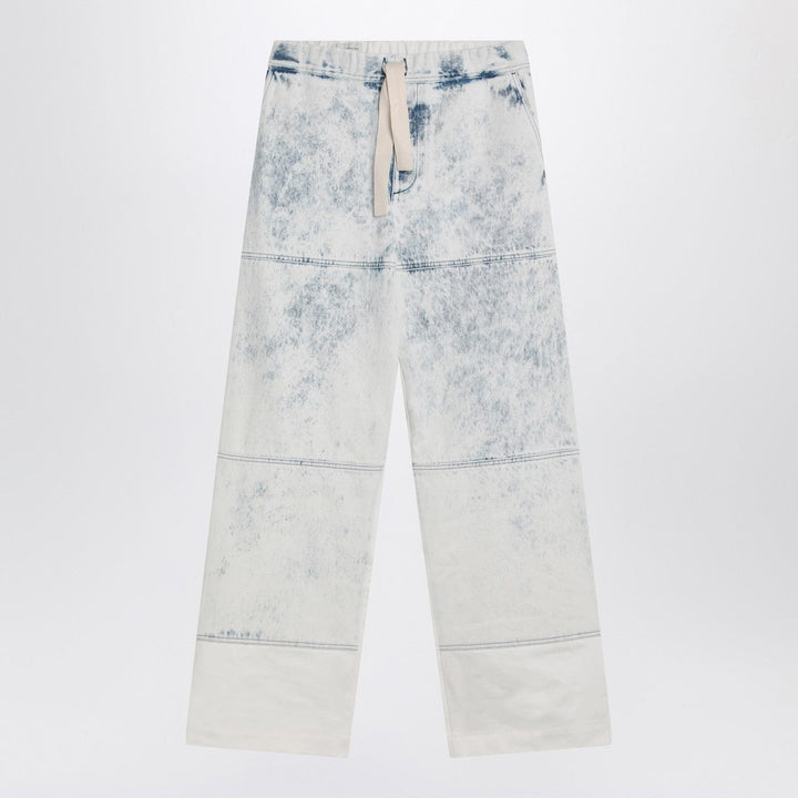 Pants 46 IT Dries Van Noten - Light blue jeans with drawstring Brand