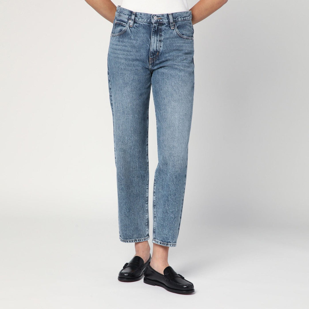 Pants 29 Frame - Light blue washed-effect jeans Brand