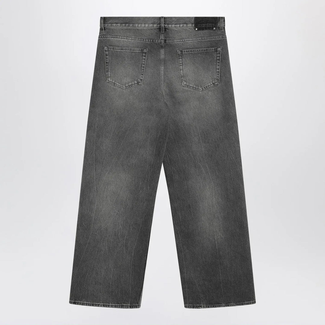 Golden Goose - Wide grey washed jeans Brand Pants