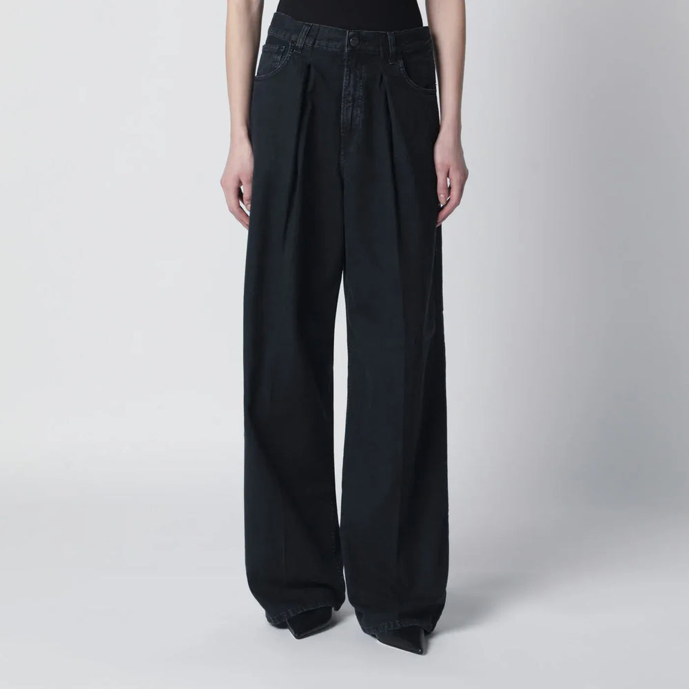HAIKURE - Carbon Candy pleated jeans Brand Pants 24