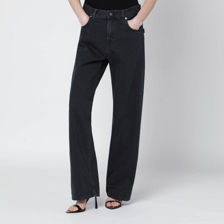 Pants HAIKURE - Charcoal wide-leg jeans Brand