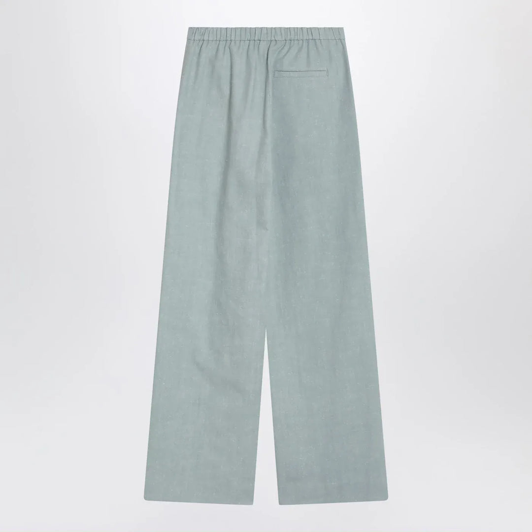 LouLou De Saison - Gray fog pants in cotton blend Brand Pants