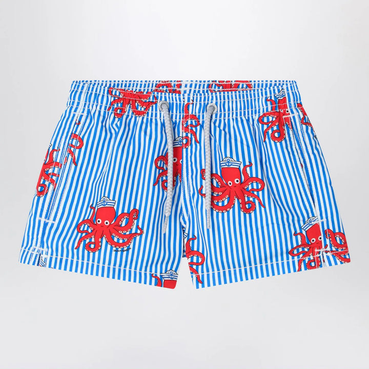 MC2 Saint Barth - Jean swimsuit with octopuses Brand Pants 1Y