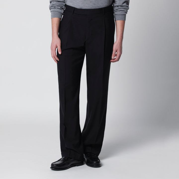 Pants PT Torino - Black wool trousers Brand