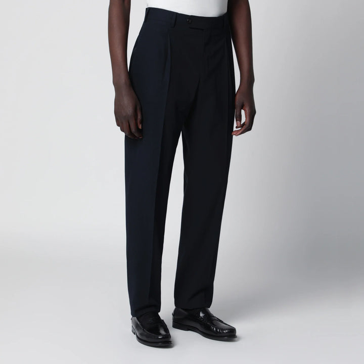 PT Torino - Blue cotton trousers Brand Pants 46 IT