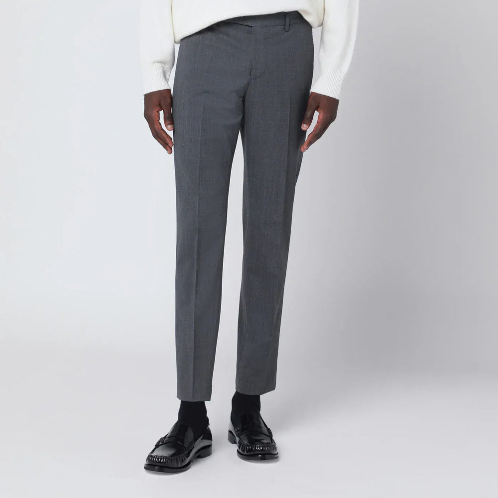 PT Torino - Dieci grey trousers Brand Pants 46 IT