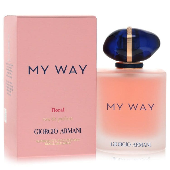 Perfume &amp; Cologne 90 ml Eau De Parfum Refillable Spray My Way Floral Eau De Parfum Refillable Spray by  Giorgio Armani 50/90ml Brand